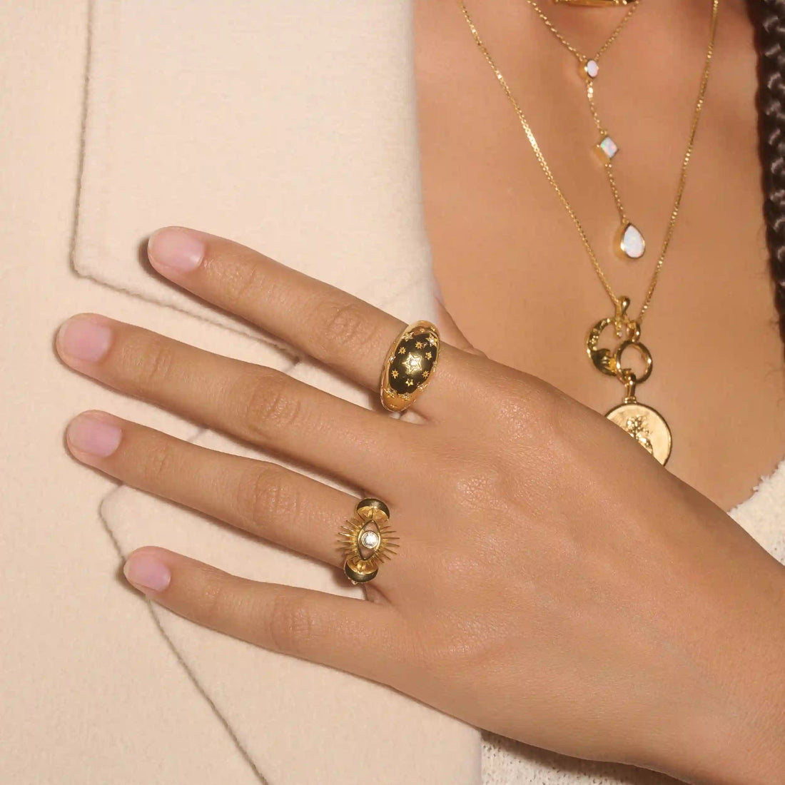 Awe Inspired Rings Starry Night Ring