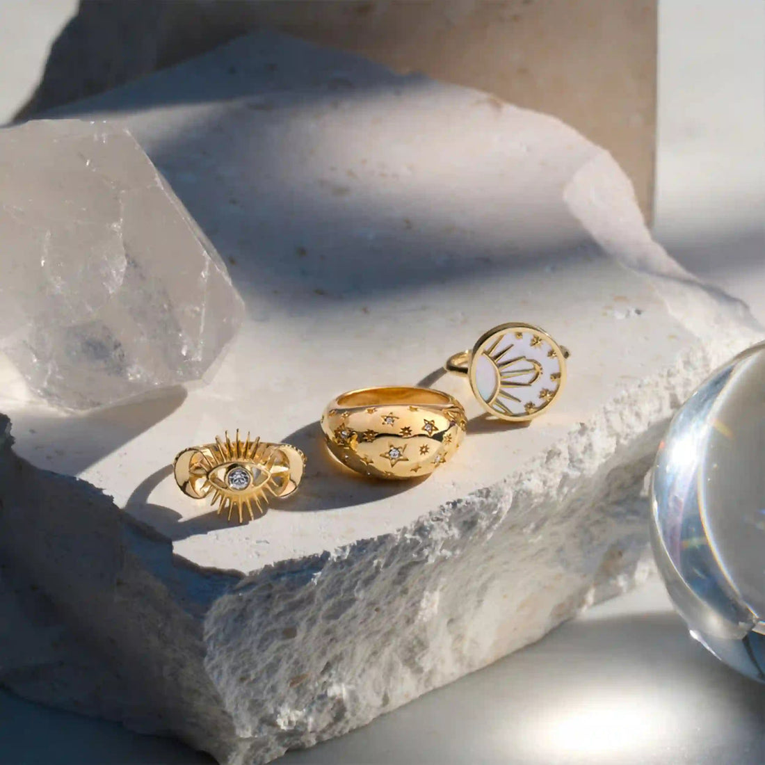 Awe Inspired Rings Starry Night Ring