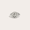 Awe Inspired Rings Sterling Silver / 4 Selene Signet Ring