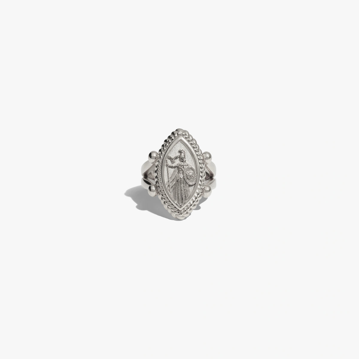 Awe Inspired Rings Sterling Silver / 4 Special Edition Athena Ring