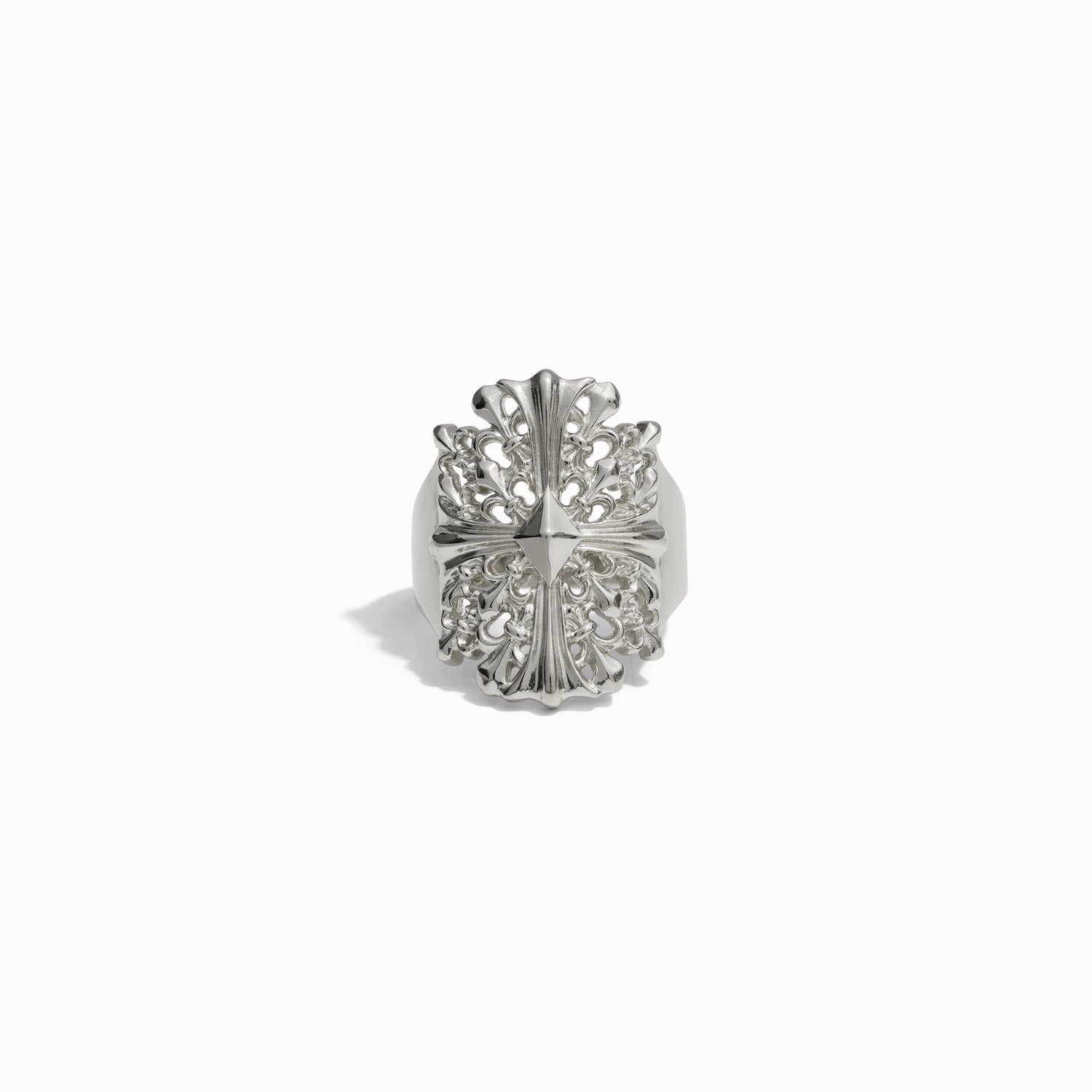 Product image of Awe Inspired Rings Sterling Silver / 6 Cross Shield Ring