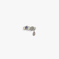 Awe Inspired Rings Sterling Silver / 6 Deep Sea Gemstone Ring