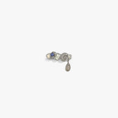 Awe Inspired Rings Sterling Silver / 6 Deep Sea Gemstone Ring