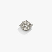 Awe Inspired Rings Sterling Silver / 6 Starfish Moonstone Ring
