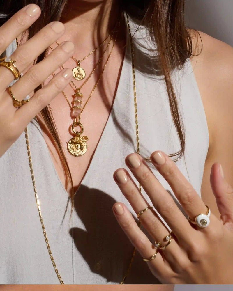 Awe Inspired Rings White Topaz Aura Ring