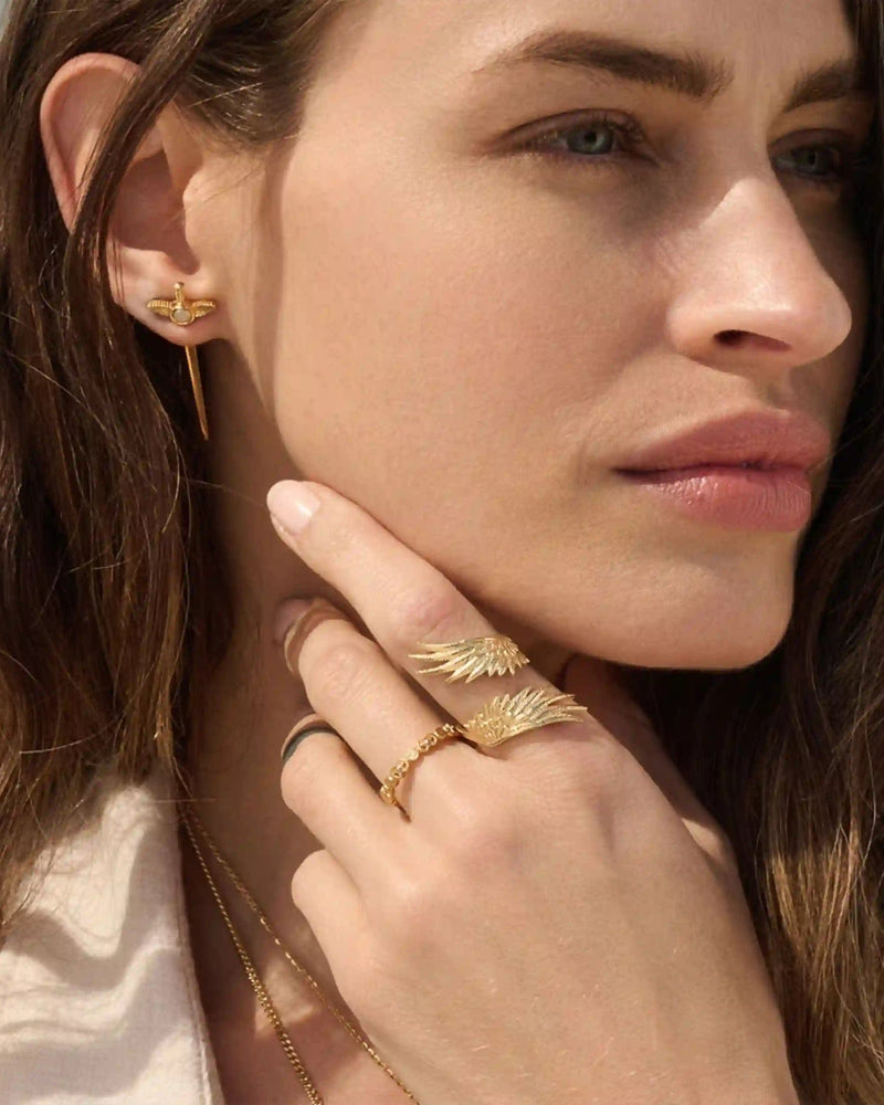 Awe Inspired Rings Wing Wrap Ring