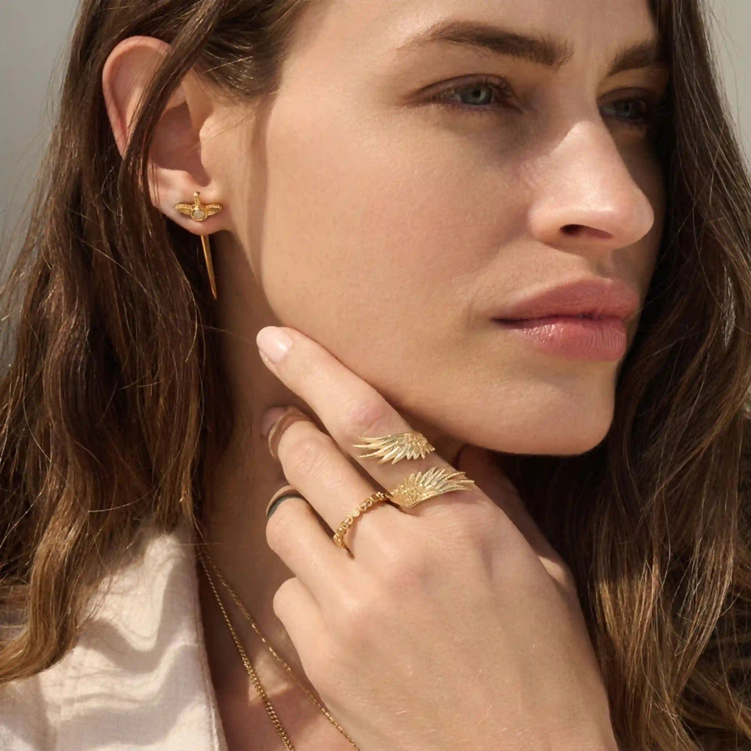 Awe Inspired Rings Wing Wrap Ring