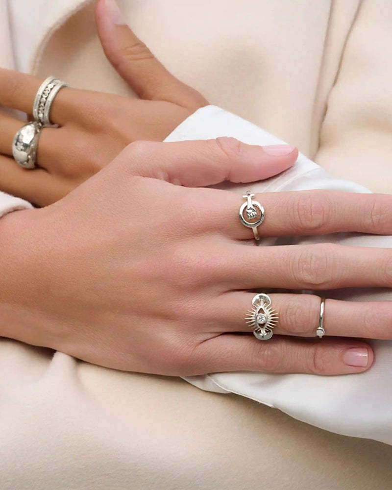 Awe Inspired Rings Woman Power Ring