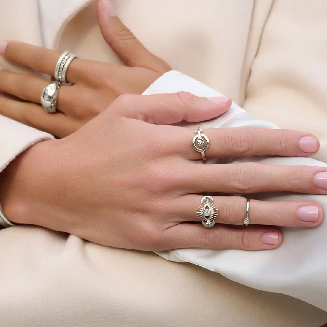 Awe Inspired Rings Woman Power Ring