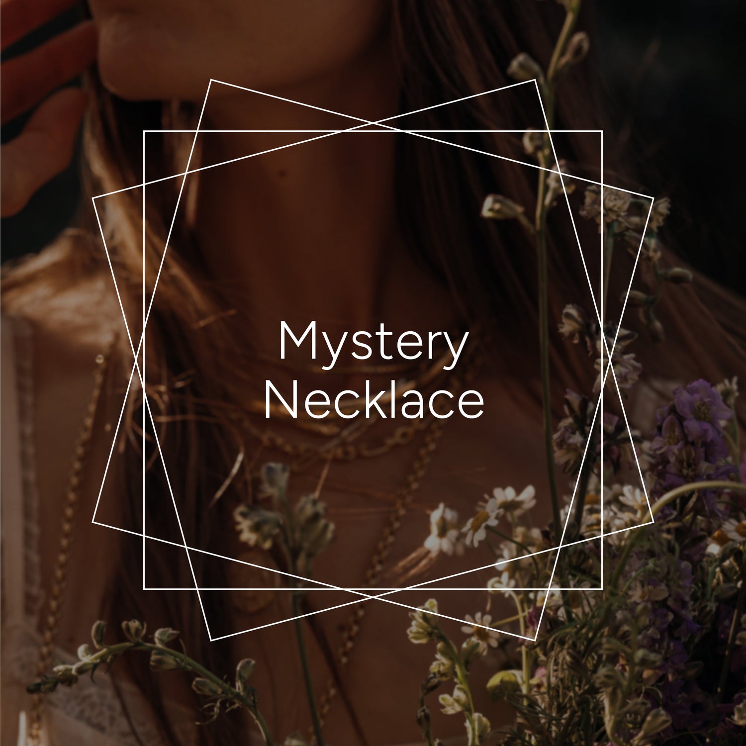 Awe Inspired Ritual 14K Gold Vermeil Goddess Circle Mystery Necklace Gift