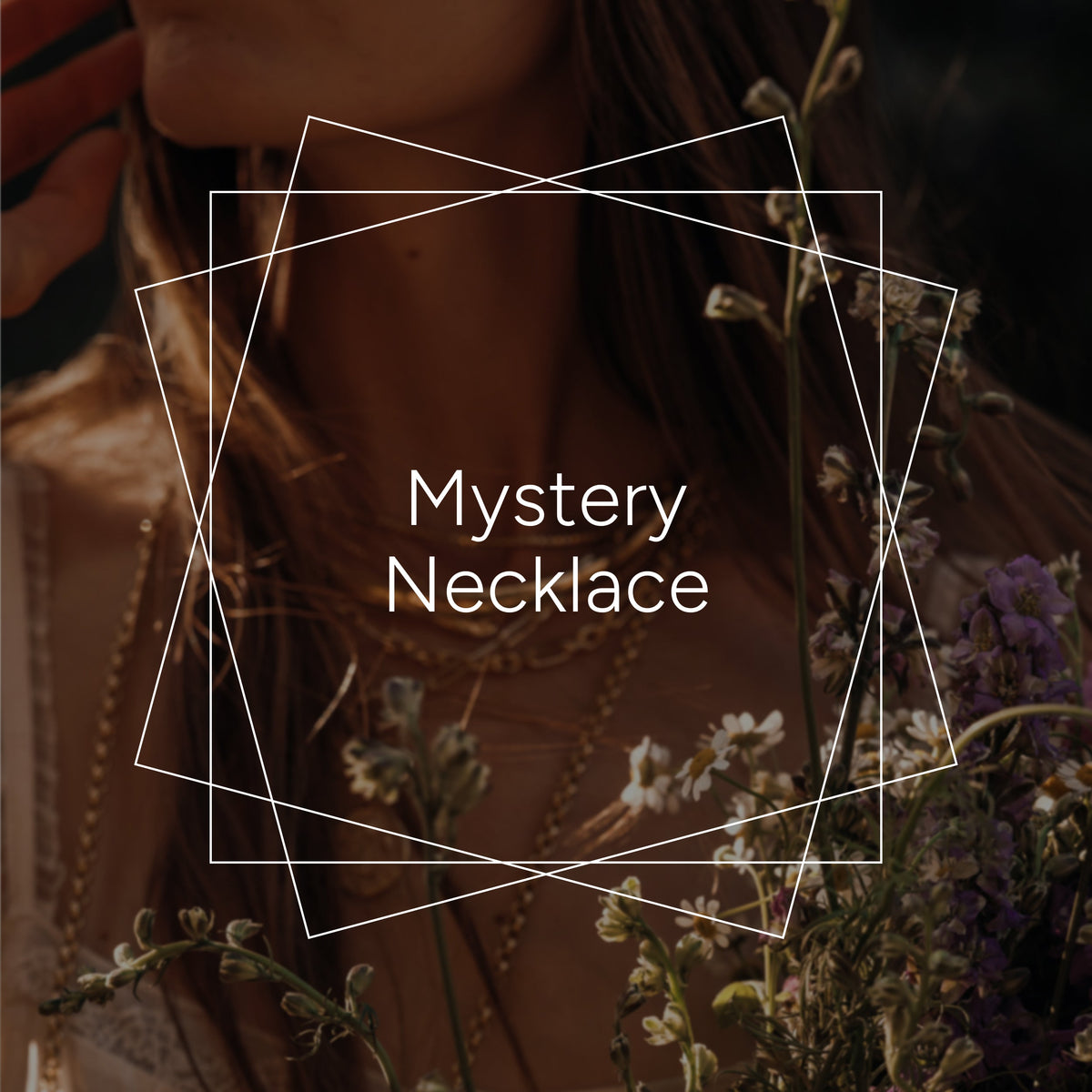 Awe Inspired Ritual 14K Gold Vermeil Goddess Circle Mystery Necklace Gift