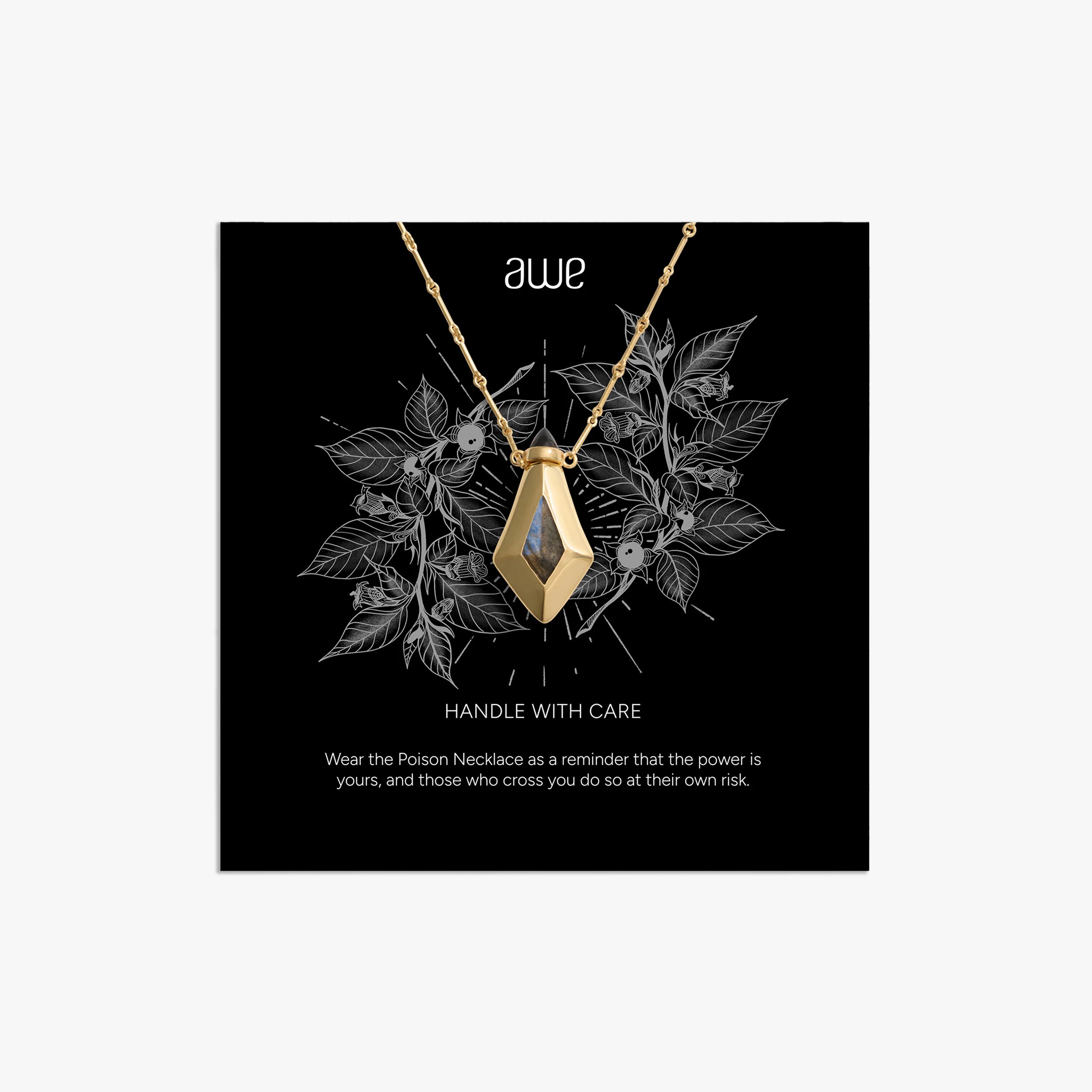 Awe Inspired Ritual 14K Gold Vermeil Sorceress Card Gift Set