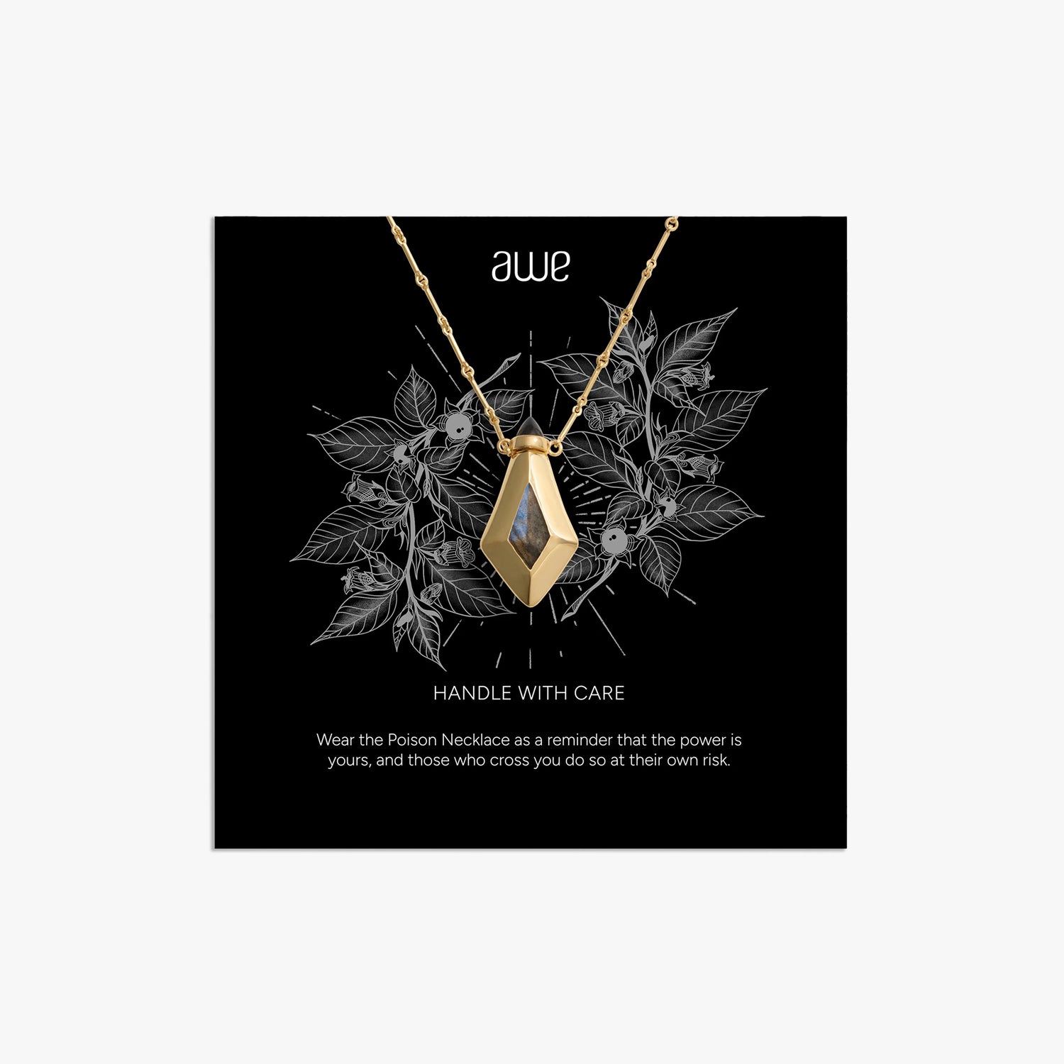 Awe Inspired Ritual 14K Gold Vermeil Sorceress Card Gift Set