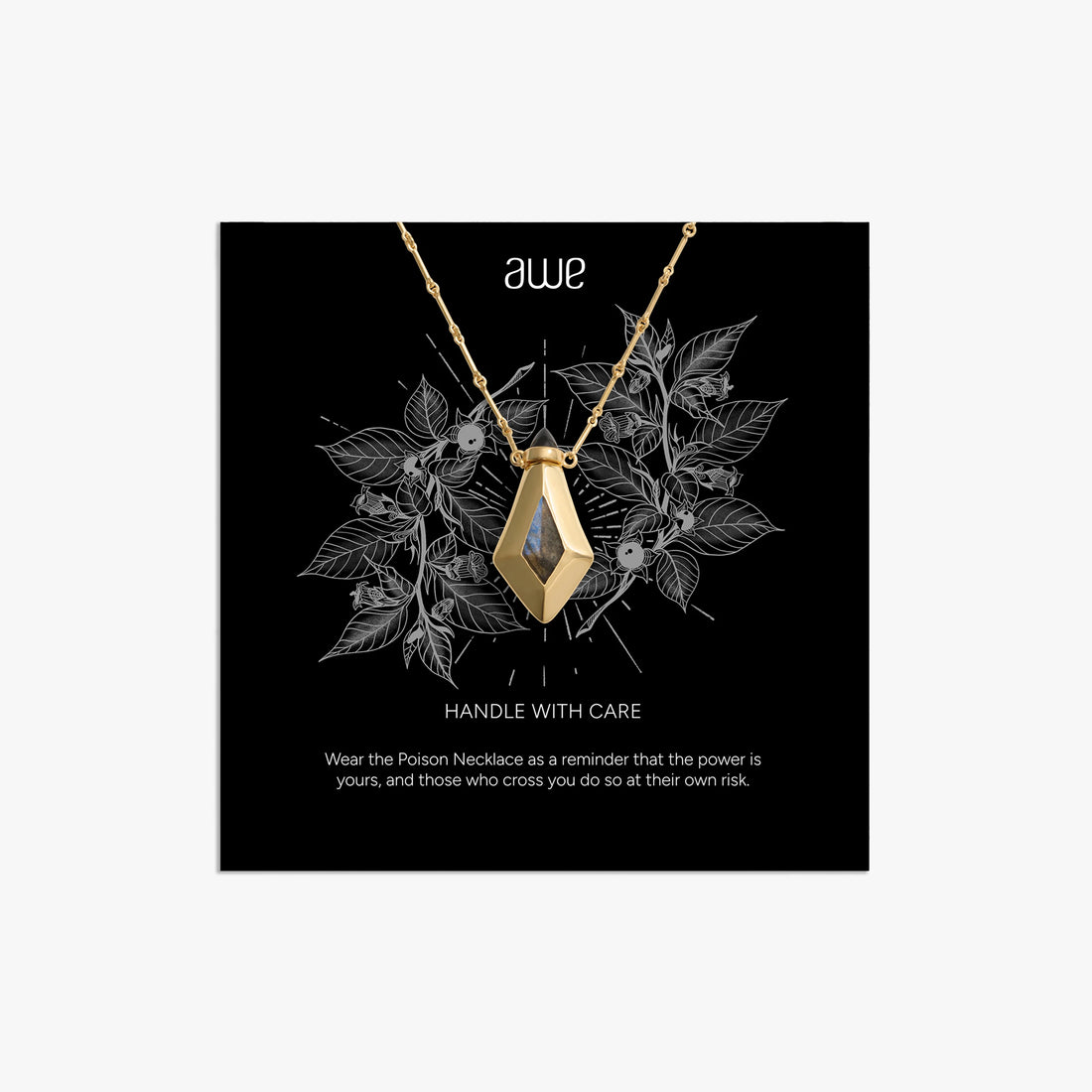 Awe Inspired Ritual 14K Gold Vermeil Sorceress Card Gift Set