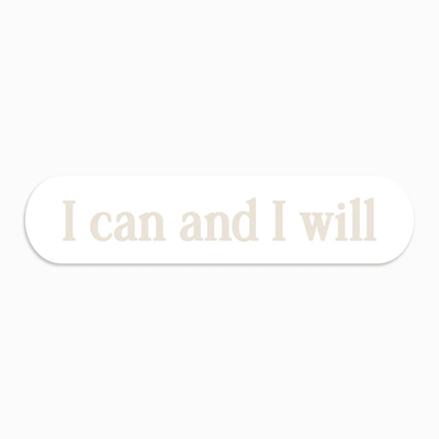 Awe Inspired Ritual Affirmation Decal