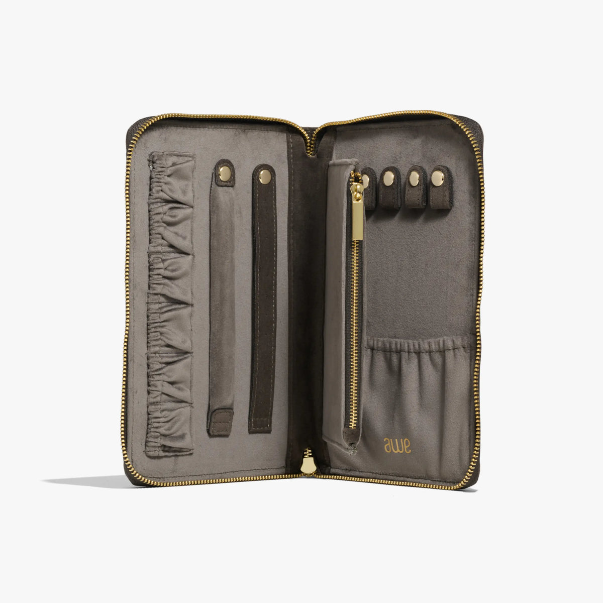 Awe Inspired Ritual Awe Microsuede Travel Jewelry Case