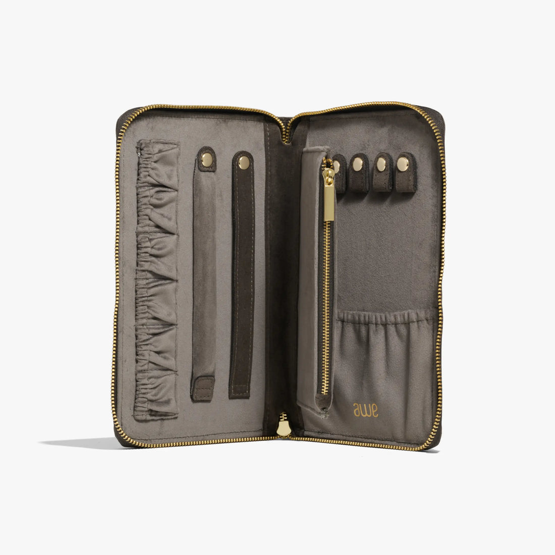 Awe Inspired Ritual Awe Microsuede Travel Jewelry Case