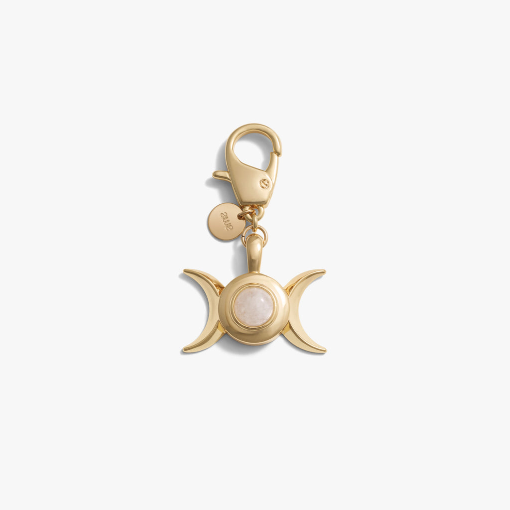 Awe Inspired  Ritual Triple Moon Bag Charm