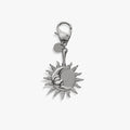Awe Inspired Ritual Brass/Rhodium Sun & Moon Bag Charm