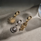Awe Inspired Ritual Goods Crescent Snake Eye Bag Charm