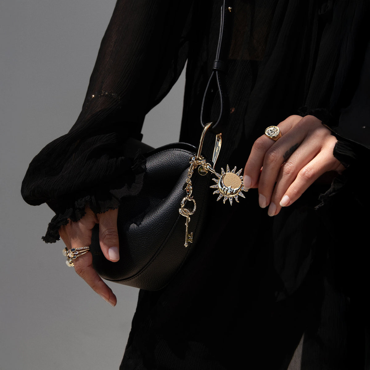 Awe Inspired Ritual Goods Keychain- Gate of Hades