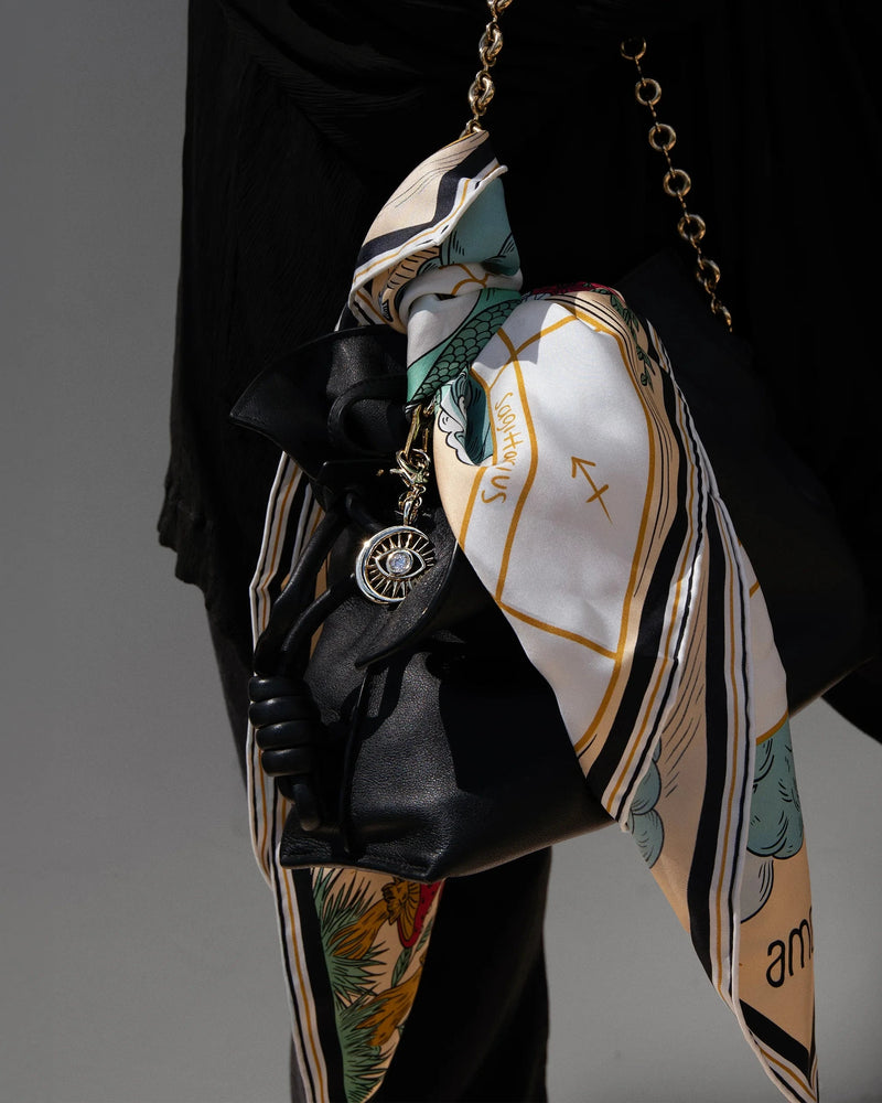 Awe Inspired Ritual Goods Keychain- Watchful Moon Eye