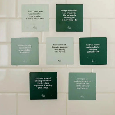 Awe Inspired RITUAL Shower Affirmation Cards by Jax Kelly