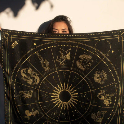 Awe Inspired RITUAL Silk Astrology Scarf