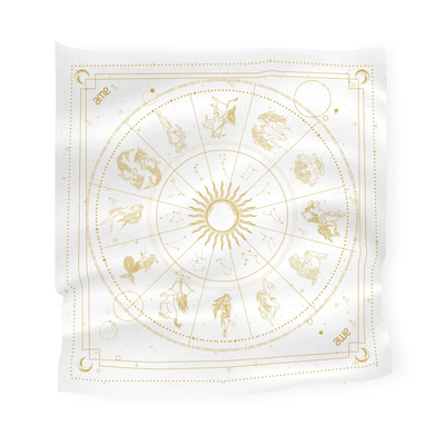 Awe Inspired Ritual Silk Astrology Scarf