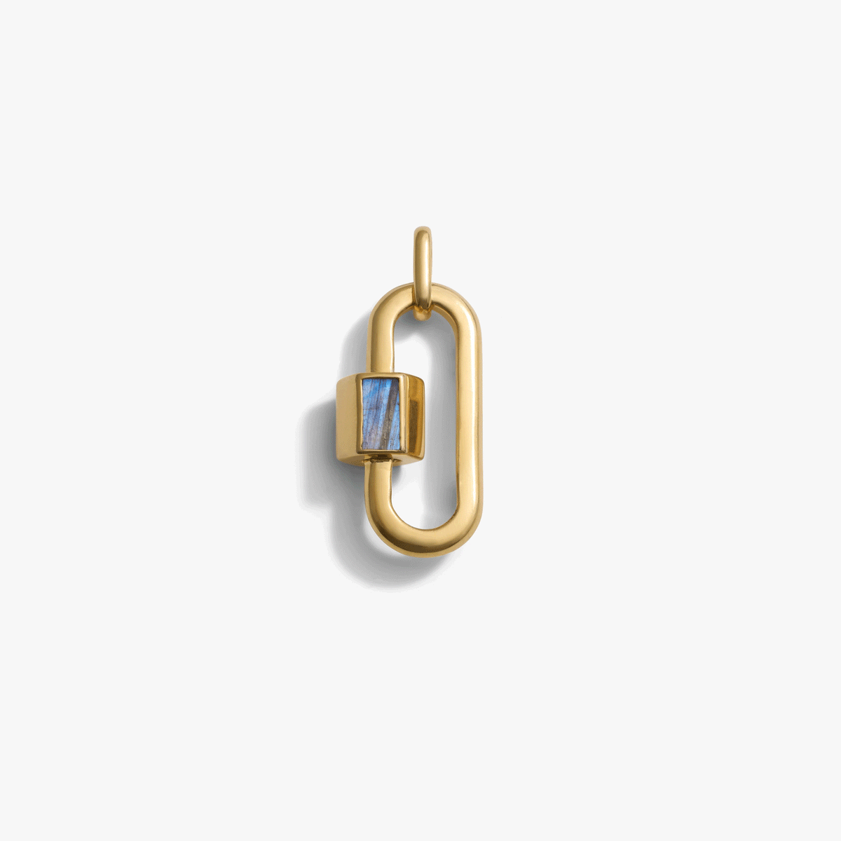 Awe Inspired Tools 14K Yellow Gold Vermeil Charm Carabiner
