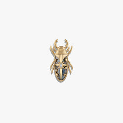 Awe Inspired  Accessories Labradorite Beetle Brooch