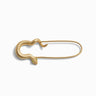 Awe Inspired Tools 14K Yellow Gold Vermeil Snake Pin Charm Collector Brooch