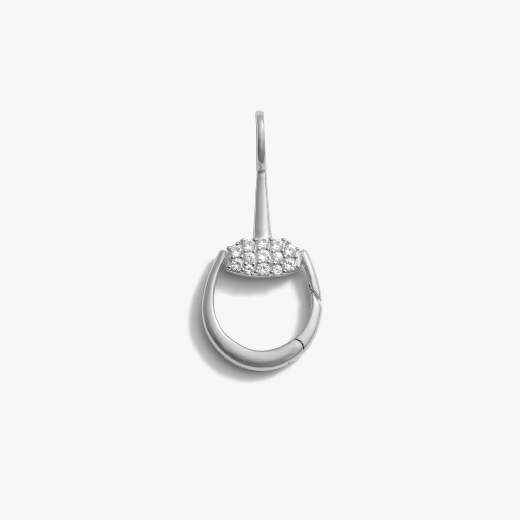 Awe Inspired Tools 925 Sterling Silver Horsebit Charm Link