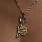 Awe Inspired Tools Diamond Horsebit Charm Link