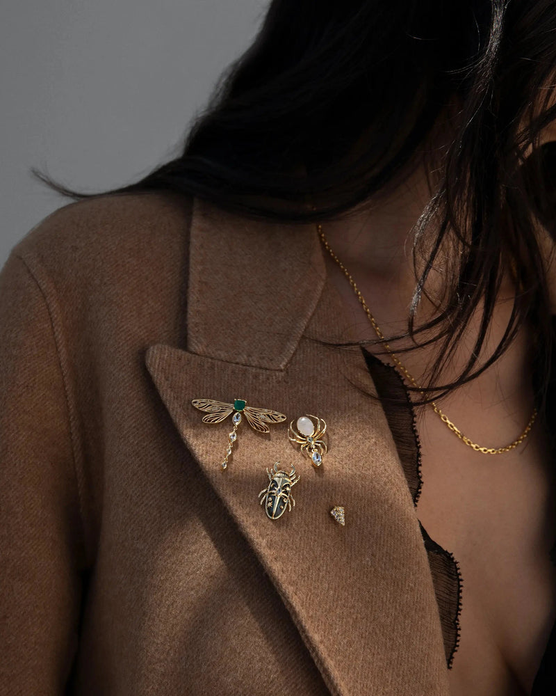 Awe Inspired Tools Secret Forest Dragonfly Brooch