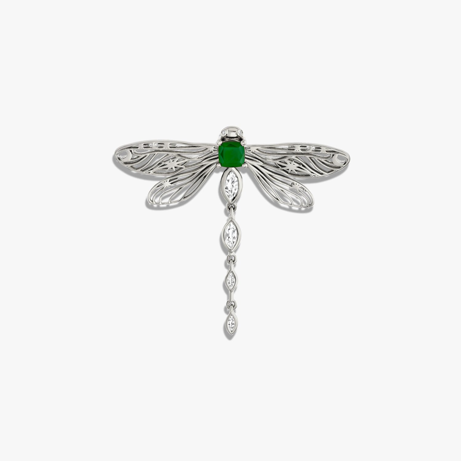 Awe Inspired Tools Sterling Silver Secret Forest Dragonfly Brooch