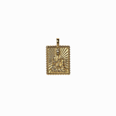 Awe Inspired Vault 14K Yellow Gold Vermeil / Standard Quan Yin Tablet