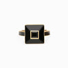 Awe Inspired Vault Black Onyx Aura Ring