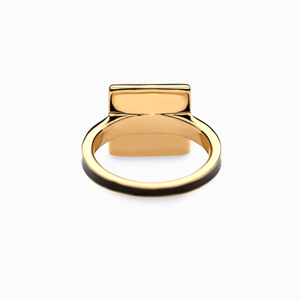 Awe Inspired Vault Black Onyx Aura Ring