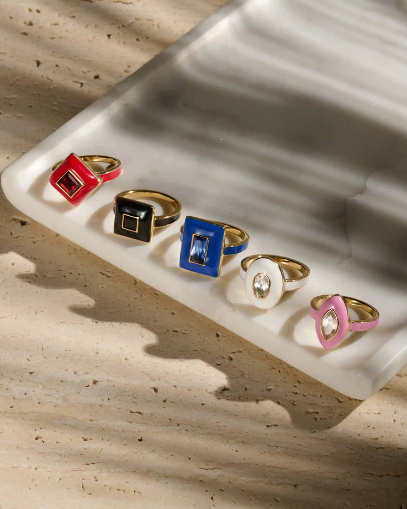 Awe Inspired Vault Black Onyx Aura Ring