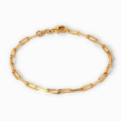 Paperclip Chain Bracelet-Bracelets-Awe Inspired