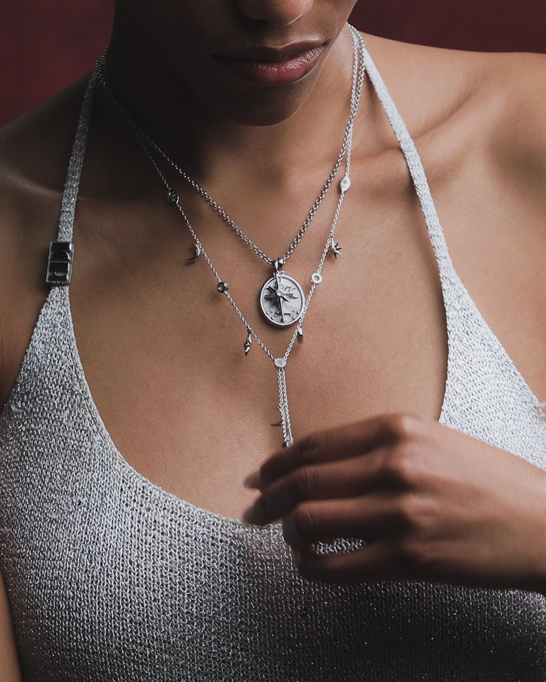 Cosmic Asteria Necklace Set