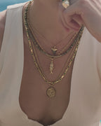 Geo Link Tennis Necklace