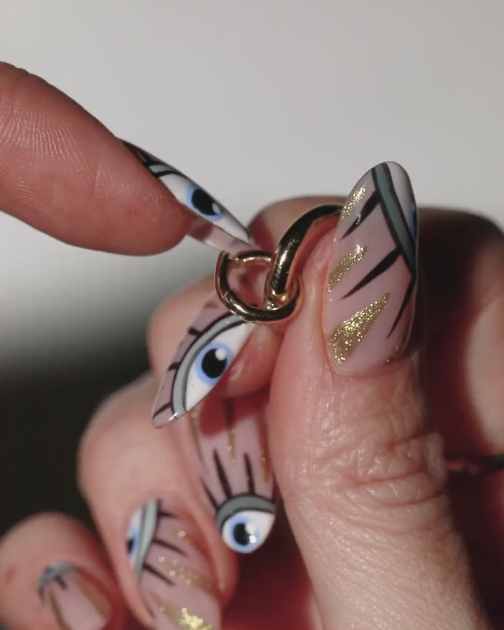 Blood Moon Rising Collector Earring