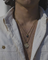 Poseidon and Shark Tooth Necklace Set