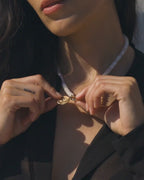 Labradorite Charm Collector Necklace