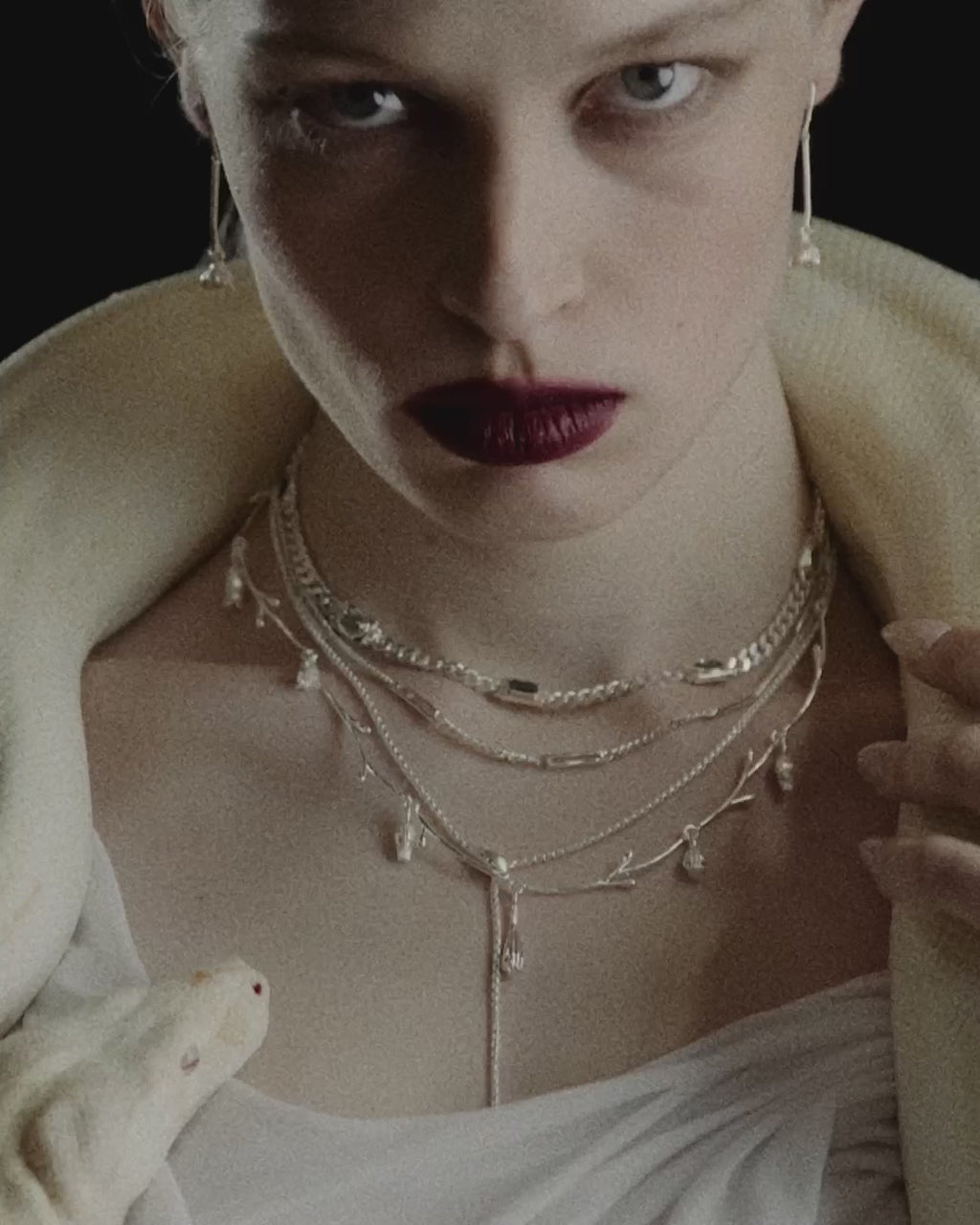 Delicate Snake Lariat
