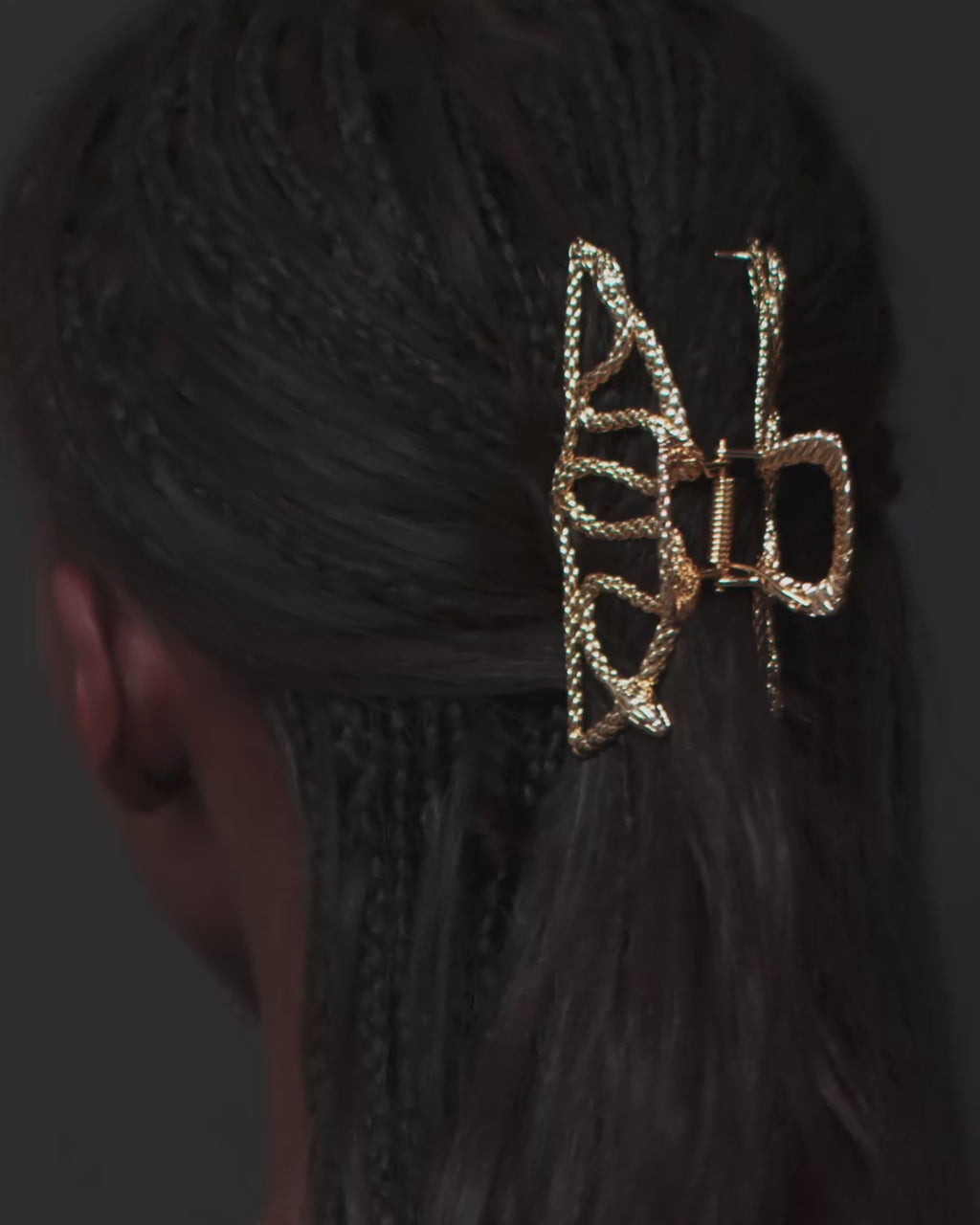 Twin Serpents Claw Clip