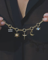 Bar Charm Collector Bracelet