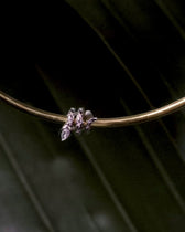 Sapphire Coiled Snake Slider